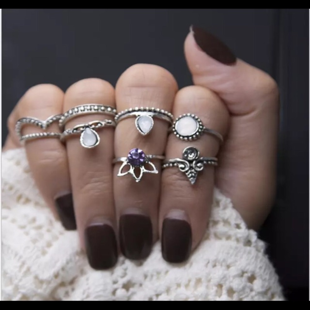 ❤️❤️❤️❤️❤️BOHO RING SET